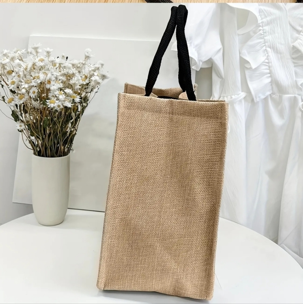 Print Tote Bag Beach Bag 2 Pc - Picture 7 of 8